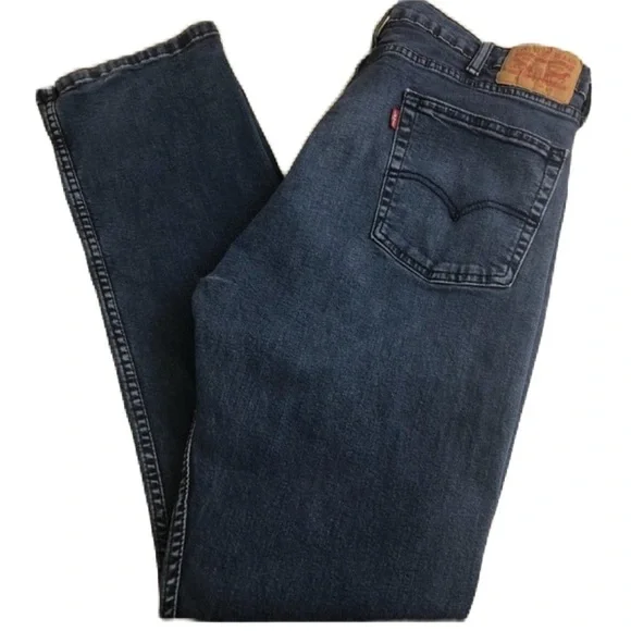 Levi's 516 Men's Denim Blue Jeans 40 x 34 Cotton Blend - Picture 1 of 12